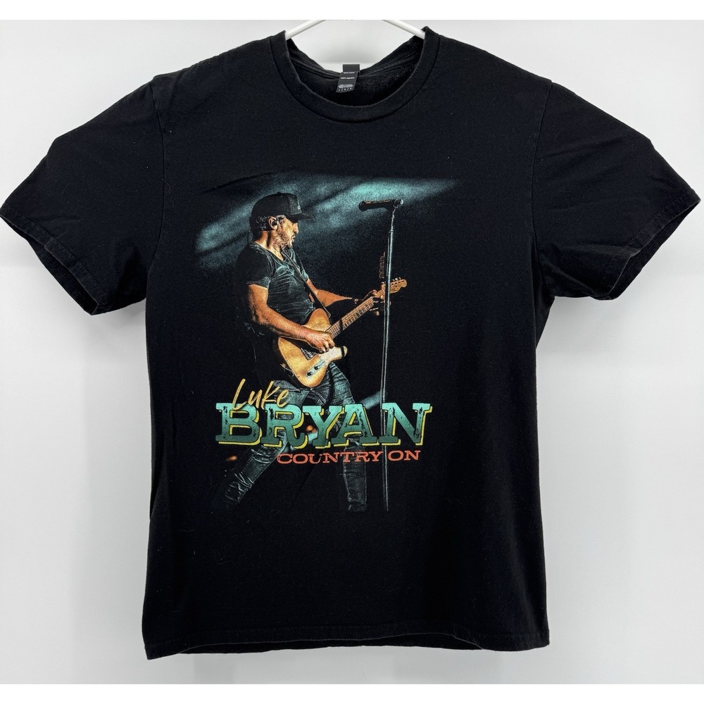 Luke Bryan Graphic‎ T-Shirt Country On Tour 2023 Concert Unisex Band Tee Large